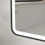 Oglinda de baie led si dezaburire reversibila 50x138 - imagine 7