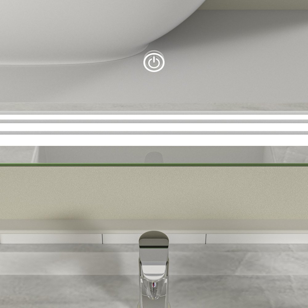 Oglinda baie 60x80 cu iluminare led. Control touch - imagine 4