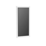 OGLINDA MONTEBIANCO 40X80, CU RAMA, ALB MAT