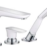 ORNAMENT BATERIE CADA 3 GAURI PURAVIDA CROM, PENTRU MONTAJ CU 13437180