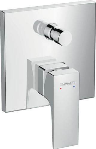 ORNAMENT BATERIE CADA/DUS METROPOL, CU DIVERTER (NECESITA IBOX), CROM - imagine 1