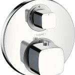 ORNAMENT BATERIE DUS METRIS ECOSTAT E TERMOSTATIC, CU VALVA INCHIDERE