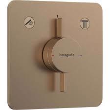 ORNAMENT BATERIE INCASTRATA CADA DUOTURN Q, 2 FUNCTII, BRUSHED BRONZE - imagine 1