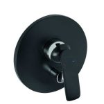 ORNAMENT BATERIE INCASTRATA CADA-DUS BALANCE NEGRU MAT / CROM