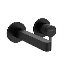 ORNAMENT BATERIE INCASTRATA LAVOAR FINORIS 168 MM, NEGRU MAT - imagine 1