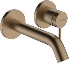 ORNAMENT BATERIE INCASTRATA LAVOAR TECTURIS S PIPA 16.5 CM , BRUSHED BRONZE - imagine 1