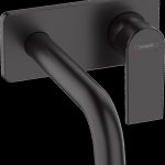 ORNAMENT BATERIE INCASTRATA LAVOAR VERNIS SHAPE PIPA 205 MM, NEGRU MAT