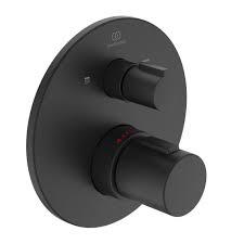 ORNAMENT BATERIE TERMOSTATATA CADA/DUS CERATHERM T100 SILK BLACK - imagine 1