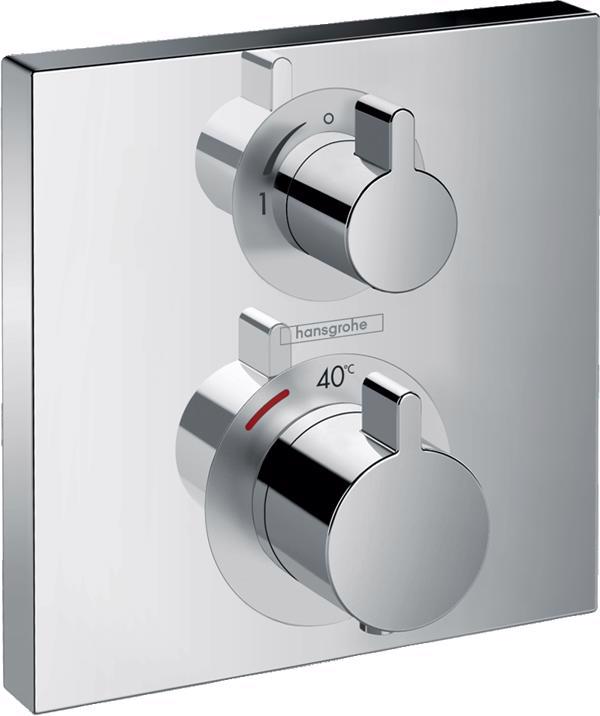 ORNAMENT BATERIE TERMOSTATICA ECOSTAT SQUARE 1 FUNCTIE - imagine 1