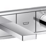 ORNAMENT CADA RAINSELECT CU TERMOSTAT, 2 FUNCTII SI PORTER, CROM