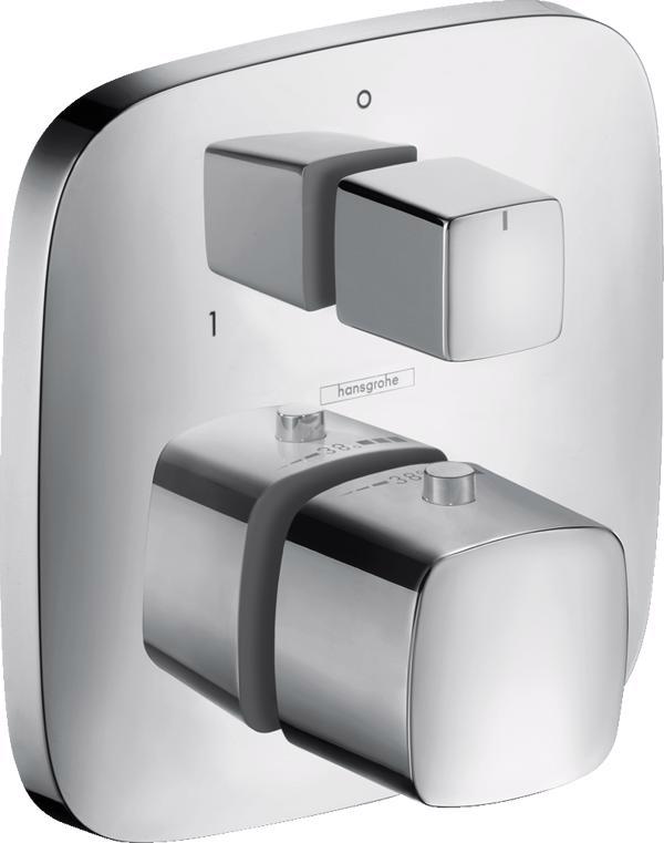 ORNAMENT DUS TERMOSTATIC PURA VIDA CROM PENTRU IBOX UNIV. CAL. I - imagine 1