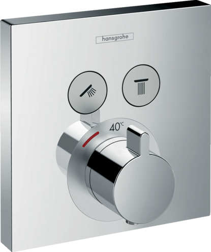 ORNAMENT DUS TERMOSTATIC SHOWER SELECT 2 IESIRI (PENTRU IBOX UNIV.), CROM - imagine 1