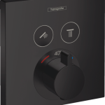 ORNAMENT DUS TERMOSTATIC SHOWER SELECT 2 IESIRI (PENTRU IBOX UNIV.), MATT BLACK