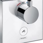 ORNAMENT DUS TERMOSTATIC SHOWER SELECT ALB-CROM ,1 IESIRE, PENTRU IBOX UNIV.