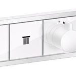 ORNAMENT RAINSELECT CU TERMOSTAT, 2 FUNCTII,  ALB MAT