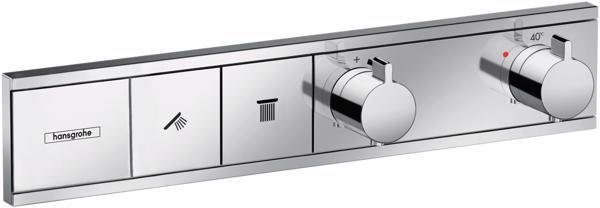 ORNAMENT RAINSELECT CU TERMOSTAT, 2 FUNCTII,  CROM - imagine 1