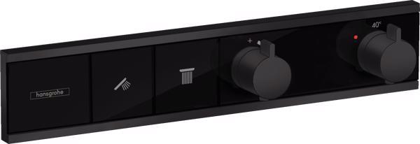 ORNAMENT RAINSELECT CU TERMOSTAT, 2 FUNCTII,  NEGRU MAT - imagine 1