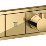 ORNAMENT RAINSELECT CU TERMOSTAT, 2 FUNCTII, POLISHED GOLD OPTIC