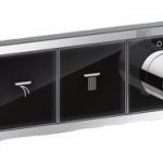 ORNAMENT RAINSELECT CU TERMOSTAT, 3 FUNCTII SI PORTER, NEGRU-CROM