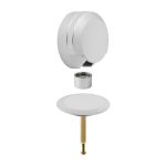 ORNAMENT WINGS - CAPAC PENTRU SIFON CADA AUTOMAT ALB ALPIN