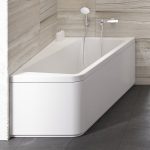 PANOU FRONTAL A 10 GRADE 160CM R SNOWHITE