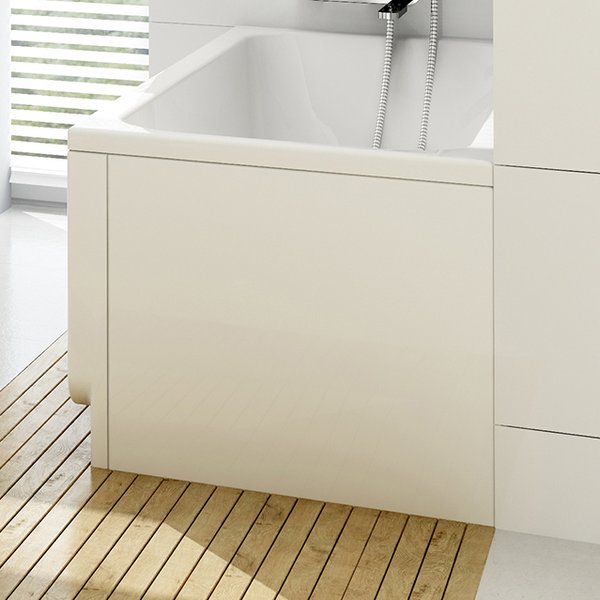 PANOU LATERAL A CADA CHROME 70CM SNOWHITE - imagine 1