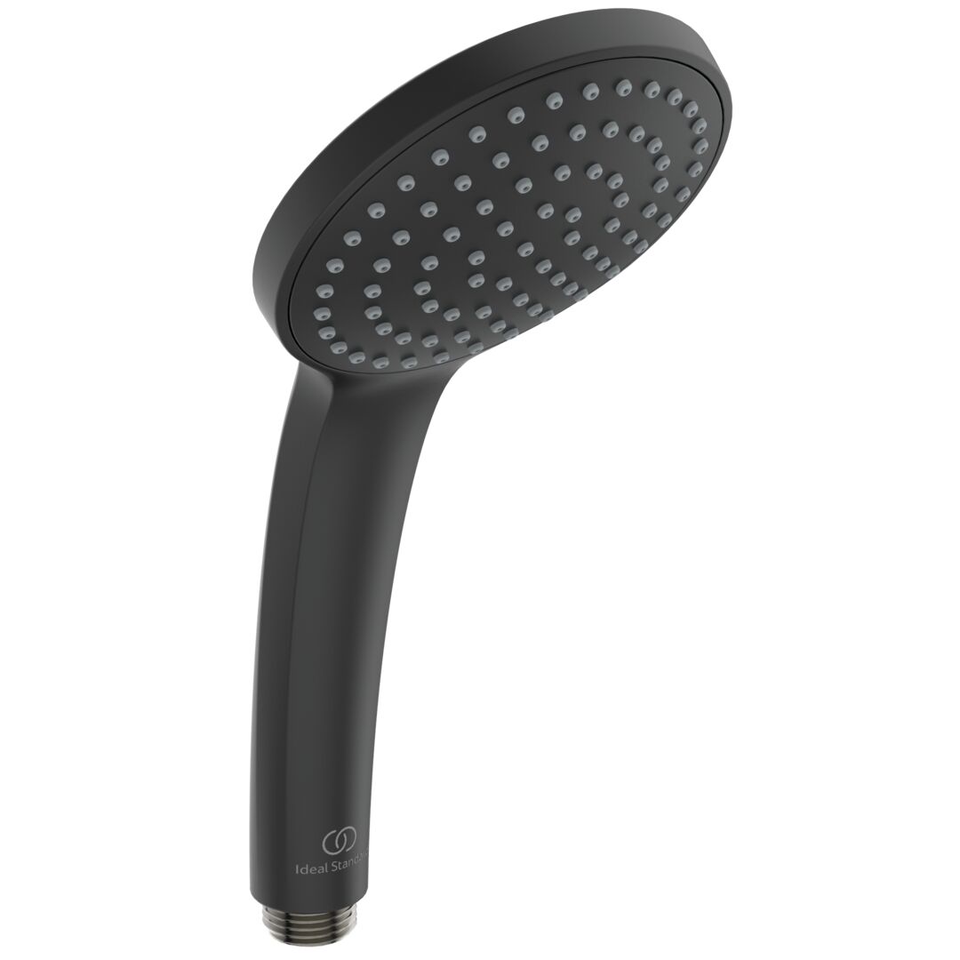 PARA DE DUS IDEALRAIN SOFT D-100MM SILK BLACK - imagine 1