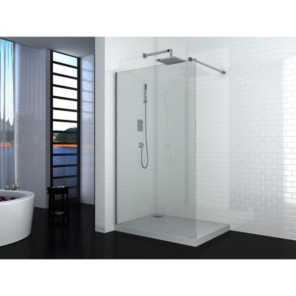 Paravan baie 100x190 8 mm