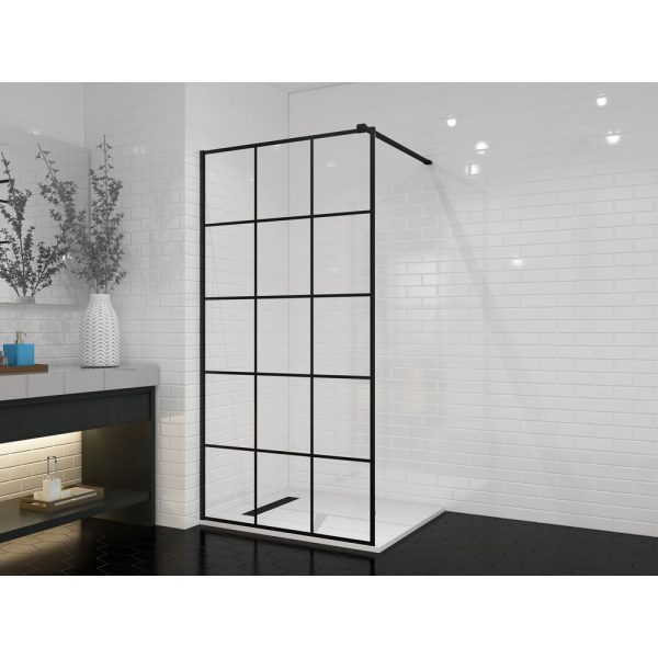Paravan baie 90x190 8 mm