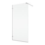 PARAVAN DUS EASY 1100X2000, PROFIL CROM, GEAM SHADE, TRATAT ANTICALCAR