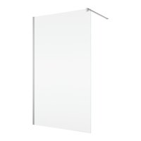PARAVAN DUS EASY SHADE 1300X2000, PROFIL CROM, GROSIME GEAM 8MM, TRATAT ANTICALCAR - imagine 1