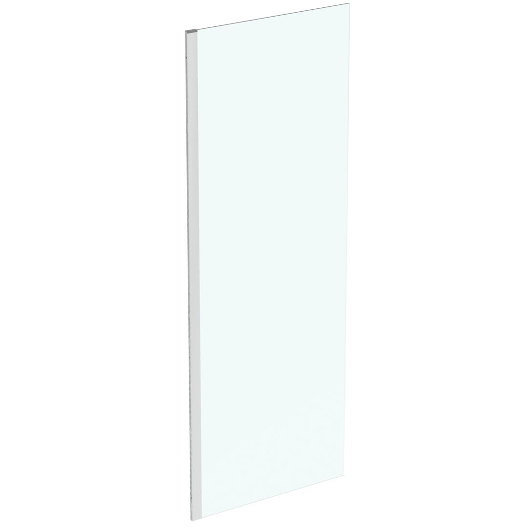 PARAVAN DUS WALK-IN I.LIFE, 80 CM, H. 200 CM, STICLA SECURIZATA TRANSPARENTA 8 MM TRATATA IDEAL CLEAN, PROFIL ALUMINIU CROM LUCIOS - imagine 1