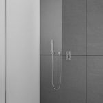 PARAVAN DUS WALK-IN MODO II NEW 800X2000 PROFIL CROM,GEAM TRANSPARENT
