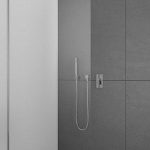 PARAVAN DUS WALK-IN MODO II NEW CROM 130X2000,GEAM 8MM