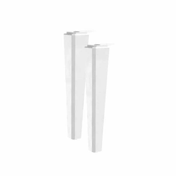 PICIOARE MOBILIER MONTEBIANCO 20 CM ALB MAT