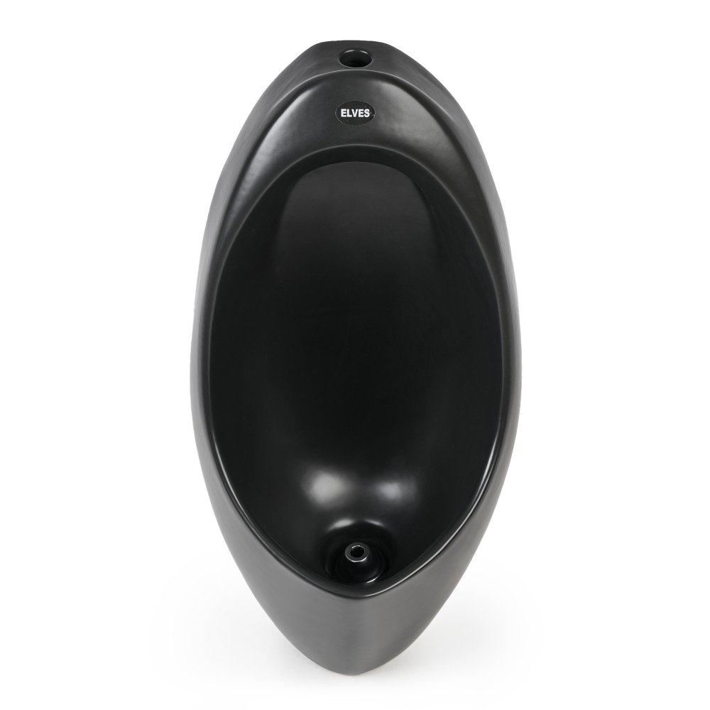 Pisoar negru mat cu senzor 112 - imagine 2