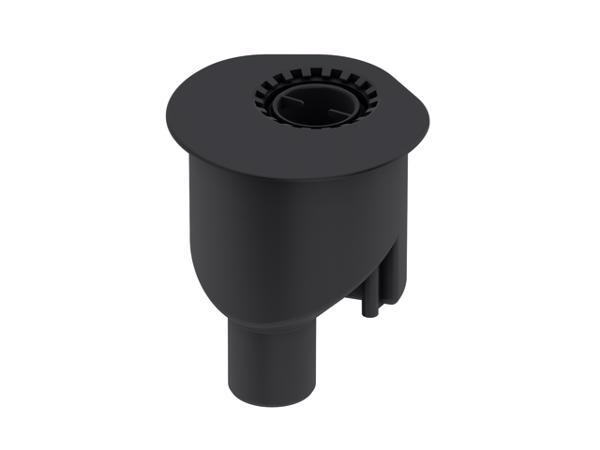 RACORD DE EVACUARE VERTICALA A APEI, DN 50, DEBIT 1.3 L/S