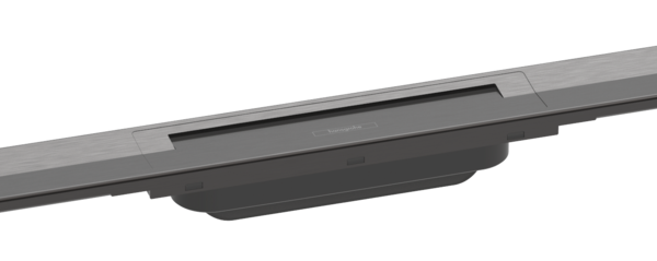 RAINDRAIN FLEX, RIGOLA DUS OTEL INOXIDABIL AJUSTABILA 800 MM (NECESITA UBOX), BRUSHED BLACK CHROME