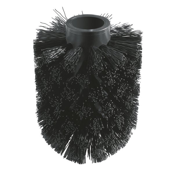 REZERVA CAP PERIE WC NEGRU ESSENTIALS - imagine 1