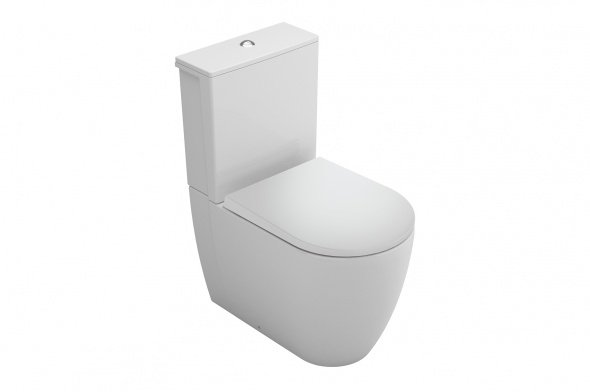 REZERVOR WC CORAL 3/4.5 L, ALIMENTARE STANGA JOS, ALB - imagine 1