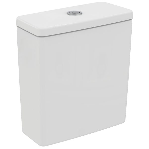 REZERVOR WC I.LIFE B, 3/6 L, DUBLA ACTIONARE, ALIMENTARE INFERIOARA, ALB