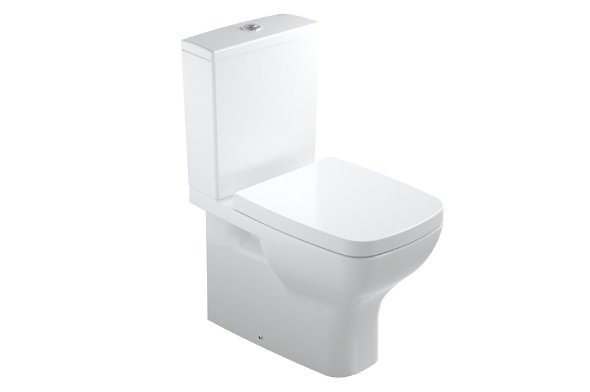 REZERVOR WC STREET SQUARE ALB, CU ALIMENTARE PE JOS PENTRU VAS BTW - imagine 1