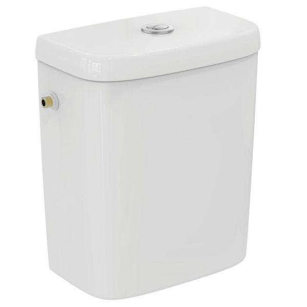 REZERVOR WC TEMPO 2.5/4.5 L, DUBLA ACTIONARE, ALIMENTARE LATERALA