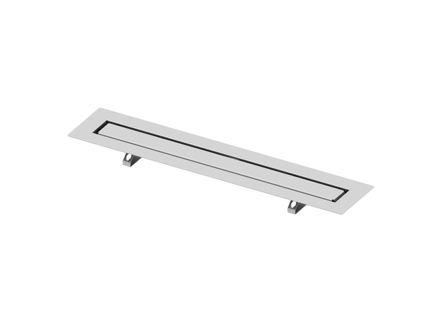 RIGOLA (CANAL+GRILA) TECEdrainline 1035 MM DIN INOX, PENTRU ACOPERIRE CU PIATRA NATURALA - imagine 1