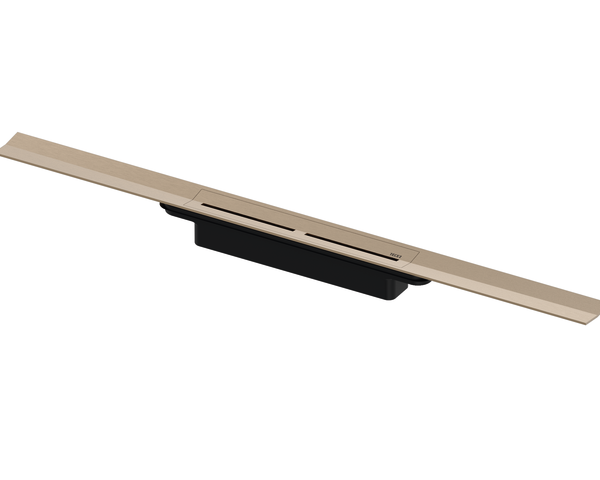RIGOLA DE DUS TECE DRAINPROFILE CU LUNGIME ADJUSTABILA INTRE 50-100 CM, RED GOLD PERIAT