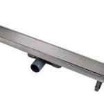 RIGOLA DUS MONTAJ IN PARDOSEALA 60 CM, GRILAJ OTEL INOX REVERSIBIL PENTRU PLACARE, INOX
