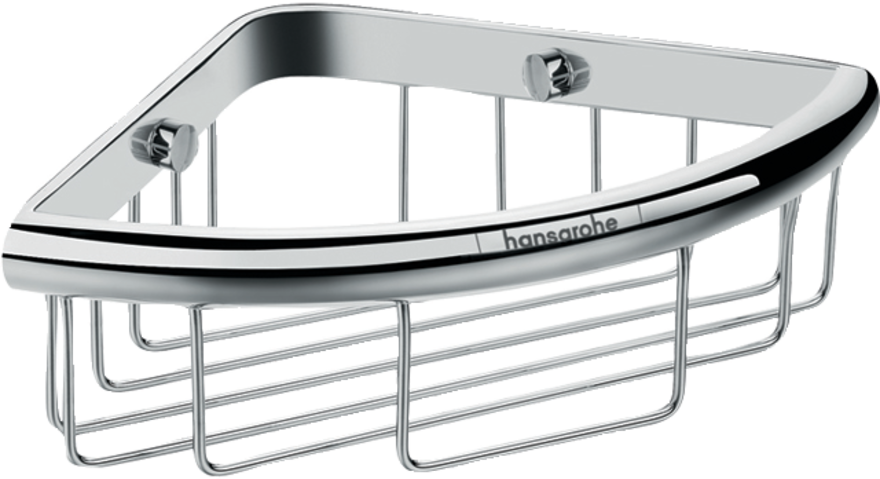 SAPUNIERA DUS SEMIROTUNDA LOGIS UNIVERSAL, CROM - imagine 1