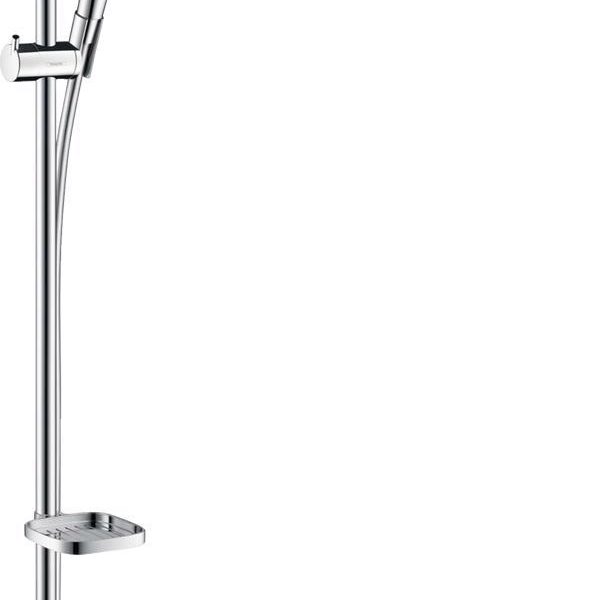 SET BATERIE DUS ECOSTAT SELECT COMBI CU RAINDANCE SELECT E 120/BARA 0.90 ALB-CROM