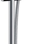 SET DUS CROMETTA 100, BARA 0.65 M, ECO SMART DEBIT 9L/MIN, ALB-CROM