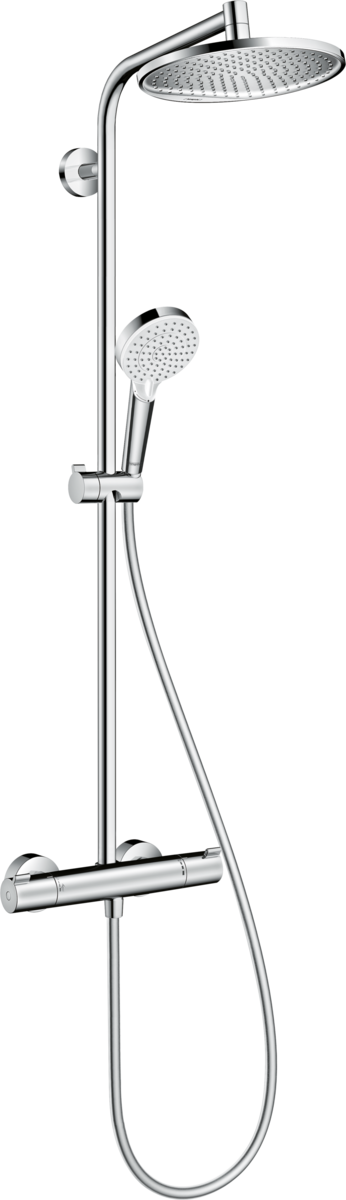 SET DUS CROMETTA S 240, 1 JET, ECO SMART, CROM - imagine 1